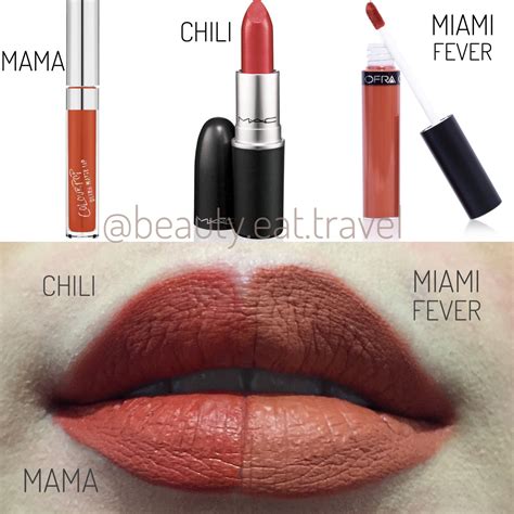 Mac Chili & Devoted to Chili vs Gucci Janet Rust & more